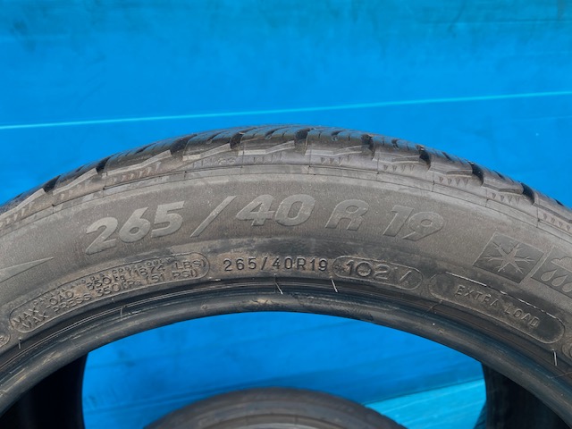 ミシュラン パイロットアルペン PA4 MO 265/40R19（都筑店）の画像3