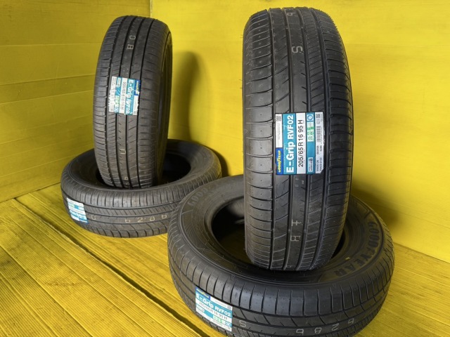 グッドイヤー エフィシエントグリップ RVF02 205/65R16 新品4本セット 2024年製　（厚木店）の画像2