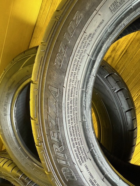 ダンロップ ディレッツァDZ102  185/60R14  4本 　（厚木店）の画像4