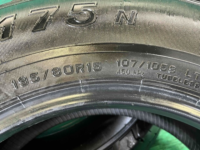 ダンロップ  SP175N 4本(町田店)の画像5
