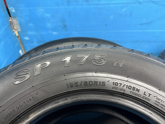 ダンロップ SP175N 4本（都筑店）の画像4