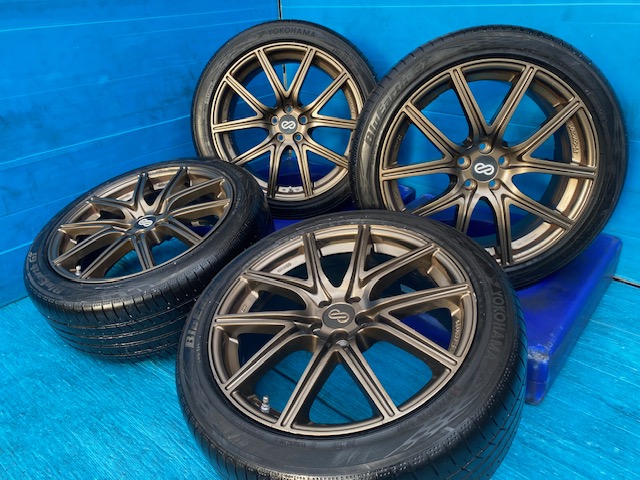 エンケイ 希少 エンケイ FSコンセプト 18×7.5j+48 5穴 PCD100 4本