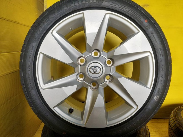 トヨタ 150系 後期 ランドクルーザープラド 純正アルミホイール 17