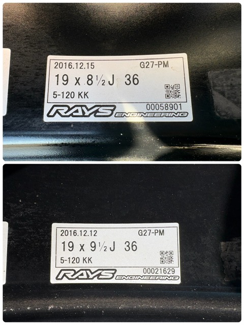 鍛造 レイズ ボルクレーシングG27-PM（都筑店）の画像6